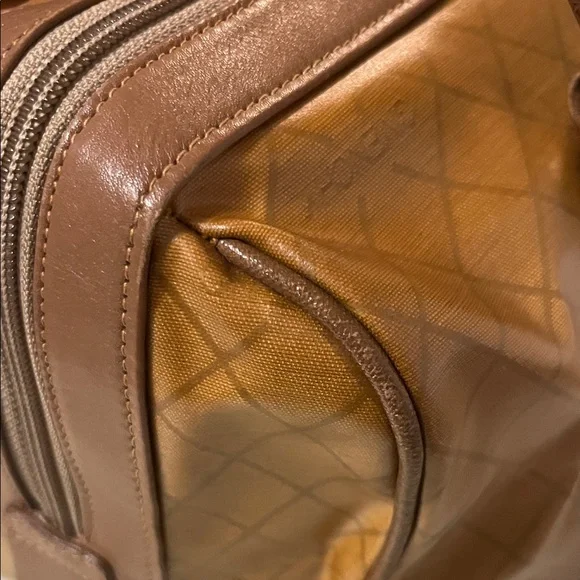 Givenchy Tan and Brown Duffel Bag